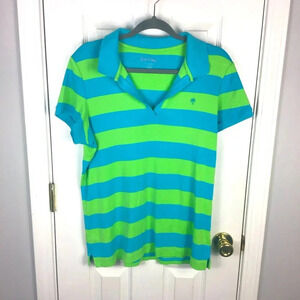 Lilly Pulitzer striped polo shirt Size X-Large